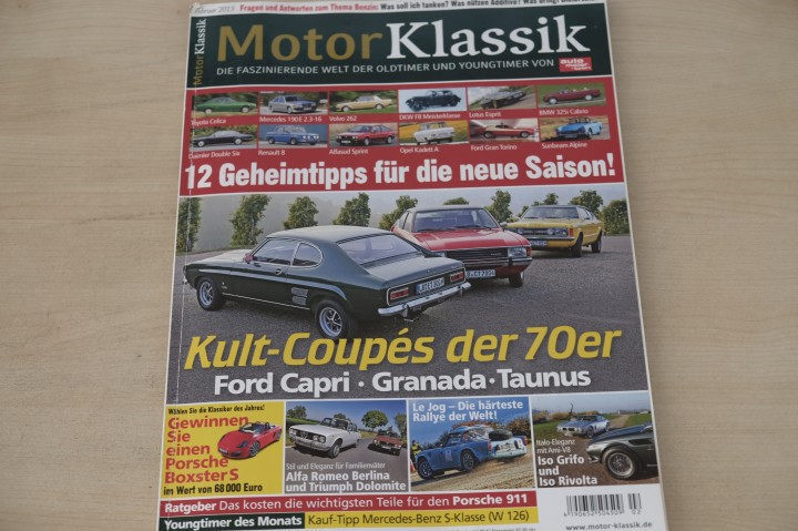 Deckblatt Motor Klassik (02/2013)